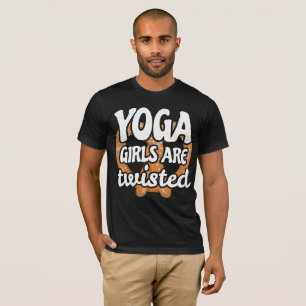 Camiseta Graciosa cita de yoga regalo Chicas de yoga son re