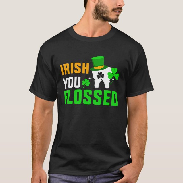Camiseta Graciosa cita del Día de San Patricio Irlandés que (Anverso)