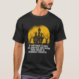 Camiseta Graciosa cita Inspiradora de Halloween