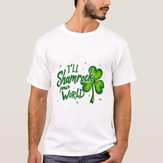 Camiseta Graciosa cita irlandesa de Shamrock para el Día de