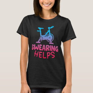 Camiseta Graciosa Clase de Giro Ritmo Ciclismo Estacionario