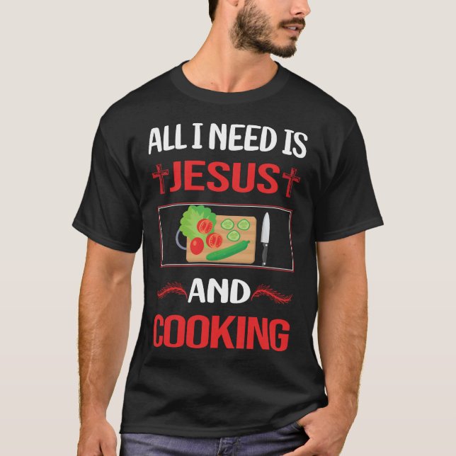 Camiseta Graciosa cocina de Jesús (Anverso)