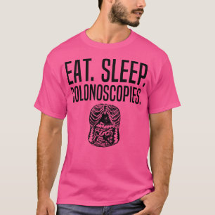 Camiseta Graciosa Colonoscopia Médico Gastroenterología Fís