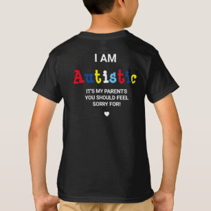 Camiseta Graciosa conciencia del autismo   ASD