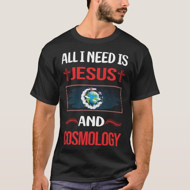 Camiseta Graciosa Cosmología de Jesús (Anverso)