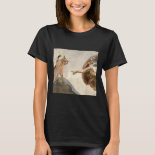 Camiseta Graciosa Creación De Dios De Adán Meme Jesús