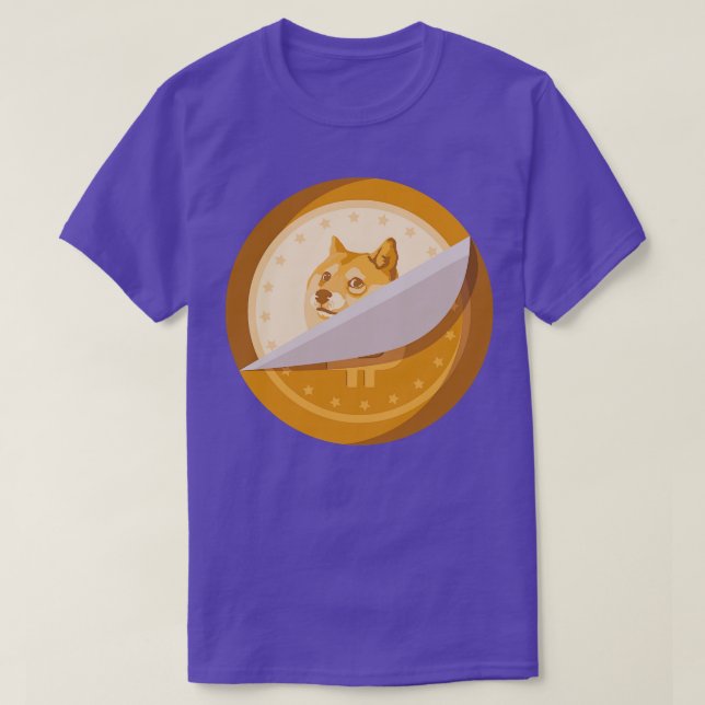 Camiseta Graciosa Criptodivisa Dogecoin En Doge Confiamos E (Diseño del anverso)