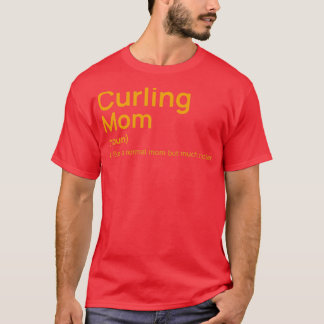 Camiseta Graciosa curación de la definición de mamá como un