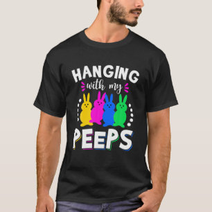 Camiseta Graciosa Cuta Colgando Con Mis Pos Tee Boys Chicas
