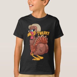 Camiseta Graciosa danza Twerky con amor twerk bailando grac