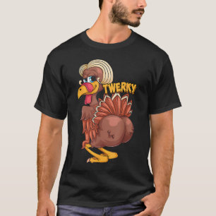 Camiseta Graciosa danza Twerky con amor twerk bailando grac