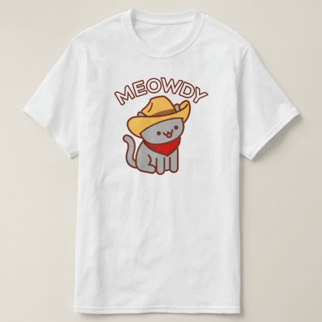 Camiseta Graciosa De Gato - "MALDITO" (Diseño del anverso)