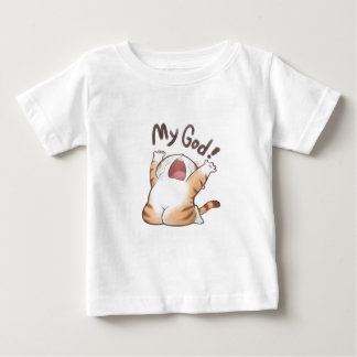Camiseta graciosa de meme de gato