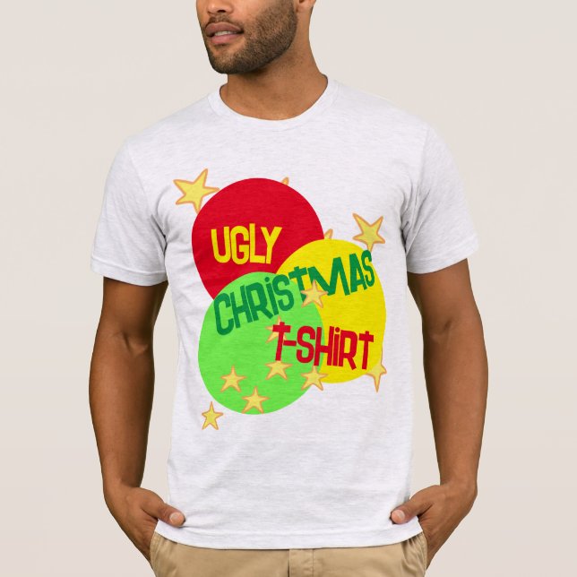 Camiseta graciosa de Navidades (Anverso)