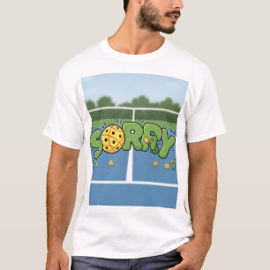Camiseta graciosa de pelota