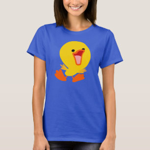 Camiseta graciosa de Personalizado de Duckling Wom