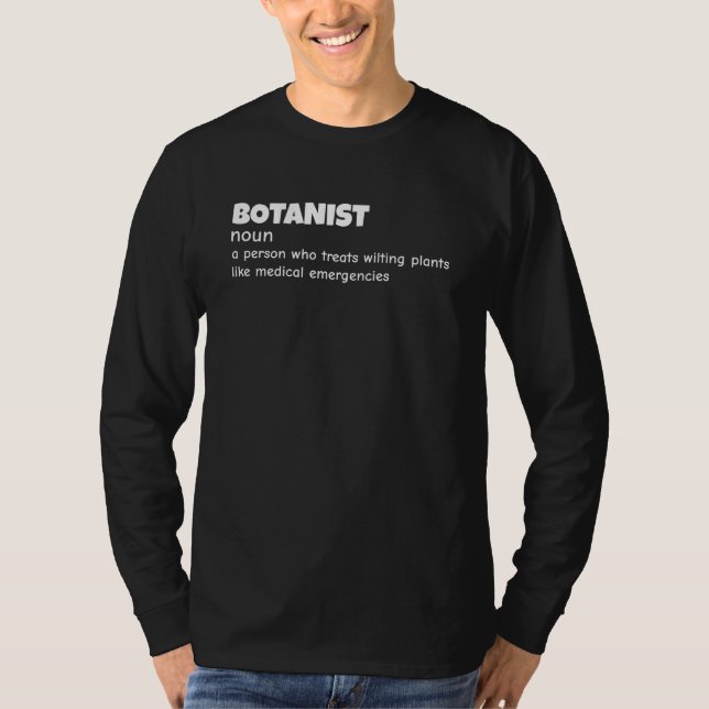 Camiseta Graciosa definición botánica (Anverso)
