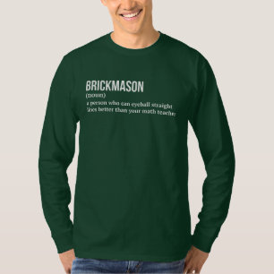 Camiseta Graciosa definición de Brickmason