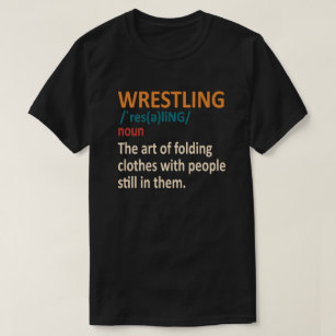 Camiseta Graciosa definición de lucha libre, regalo de luch