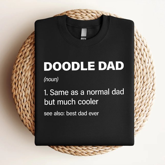 Camiseta Graciosa definición de papá Doodle (Subido por el creador)