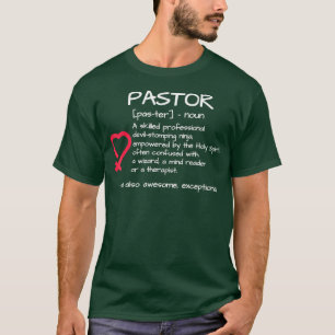 Camiseta Graciosa definición de pastor regalo religioso