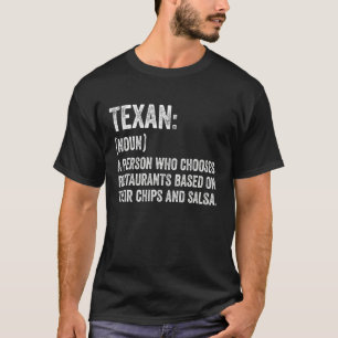 Camiseta Graciosa definición texana de chile texano y salsa
