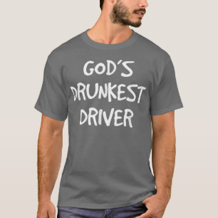 Camiseta graciosa del conductor más borracho de Di
