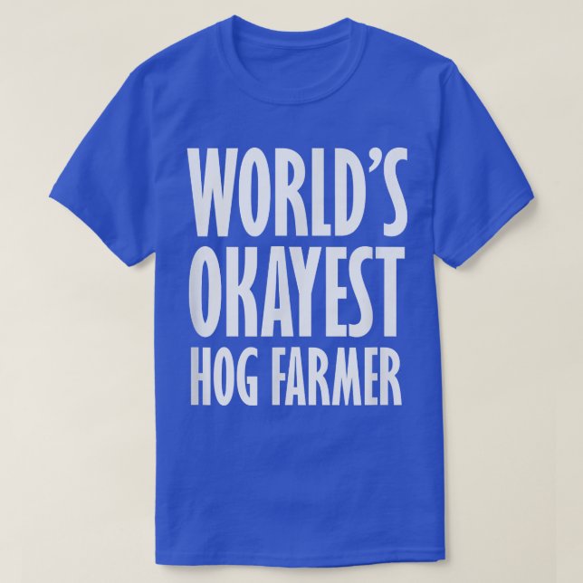 Camiseta graciosa del mundo de los ganaderos de ce (Diseño del anverso)
