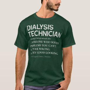 Camiseta Graciosa Diálisis Tecnológica Definición Nefrologí
