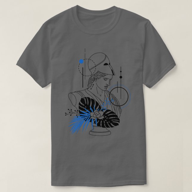 Camiseta Graciosa diosa griega hipster Athena Romana Dios M (Diseño del anverso)