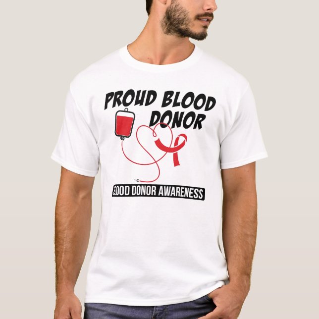 Camiseta Graciosa donación de vida concientización de donan (Anverso)