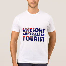 Camiseta Graciosa e impresionante tipografía australiana de