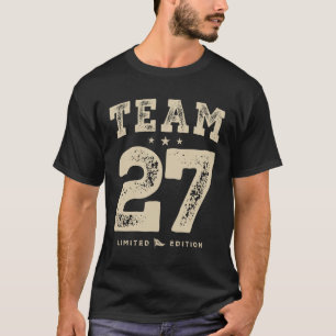 Camiseta Graciosa edad de 27 años