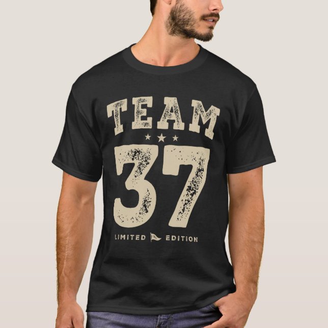 Camiseta Graciosa edad de 37 años (Anverso)