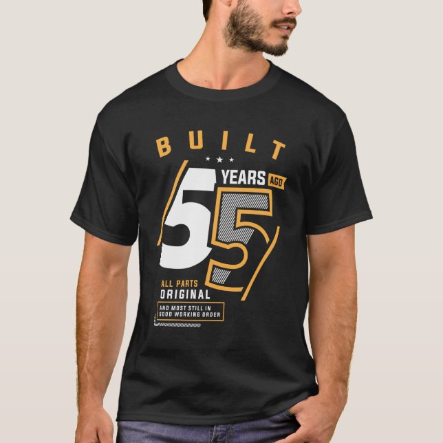 Camiseta Graciosa edad de 55 años (Anverso)