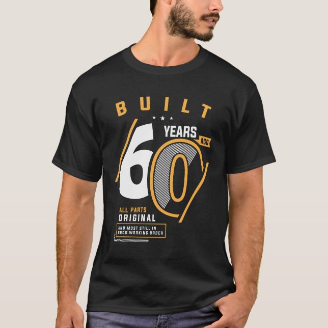 Camiseta Graciosa edad de 60 años (Anverso)