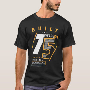 Camiseta Graciosa edad de 75 años