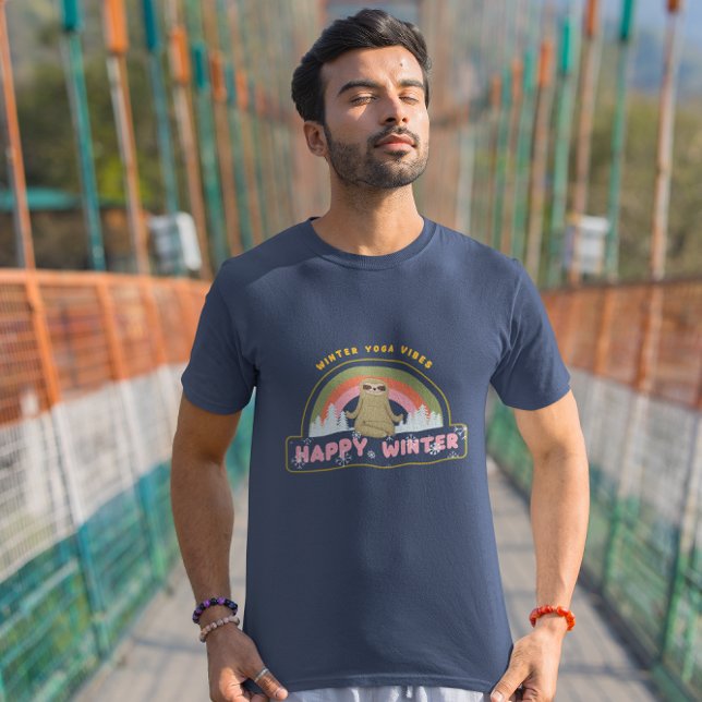 Camiseta Graciosa edición eslovaca de posiciones de yoga en (Subido por el creador)