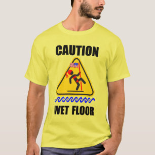 Camiseta Graciosa En El PISO