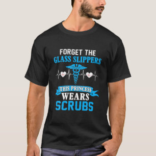 Camiseta Graciosa Enfermera De Arte Para Mujeres Chicas Sem