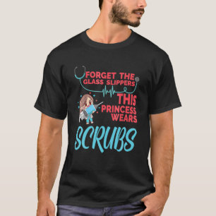 Camiseta Graciosa Enfermera De Arte Para Mujeres Chicas Sem