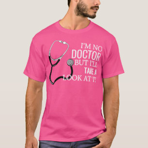 Camiseta Graciosa enfermera de camisas Médicos Dr. Prank Ch