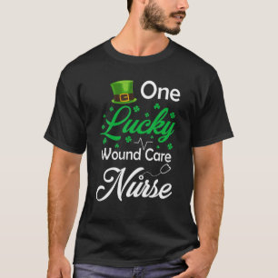 Camiseta Graciosa enfermera de cuidado de una herida afortu