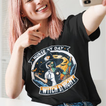 Graciosa enfermera de Halloween T-Shirt