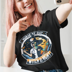Camiseta Graciosa enfermera de Halloween T-Shirt
