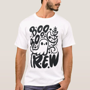 Camiseta Graciosa enfermera fantasma de Boo Boo Crew de Hal