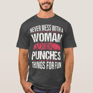 Camiseta Graciosa entrenadora de boxeo Kickboxing Lover Chi