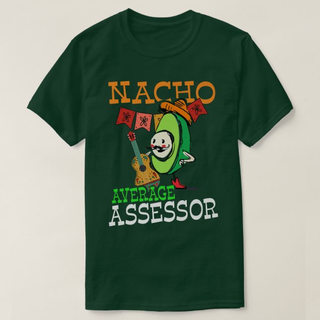 Camiseta Graciosa evaluación promedio de aguacate Sombrero  (Diseño del anverso)