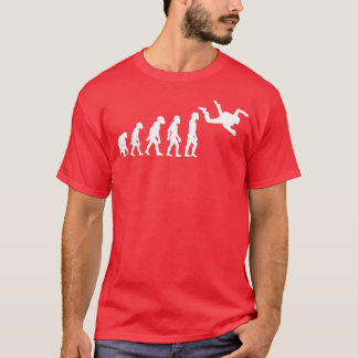 Camiseta Graciosa Evolución de Buceo Humano Descanso Descan
