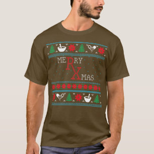 Camiseta Graciosa farmacia Navidades feos Navidad
